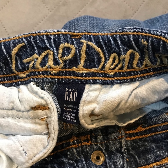 Gap Demin Roll Up jeans Size 4 - Picture 3 of 3